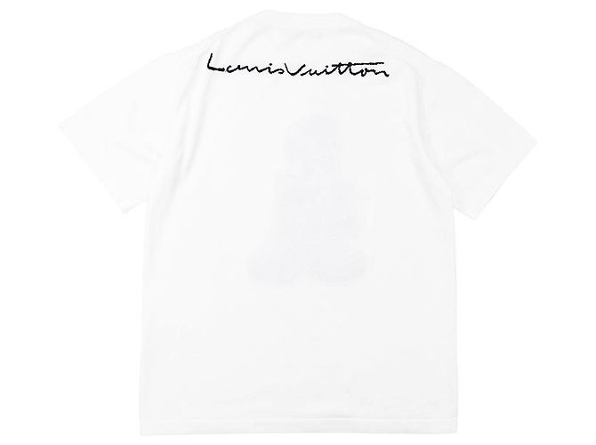 T-shirt em malha de algodão Louis Vuitton - vista 5