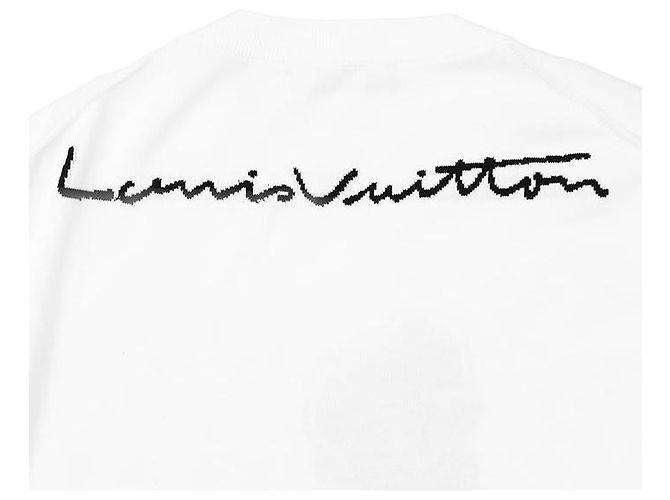 T-shirt em malha de algodão Louis Vuitton - vista 6