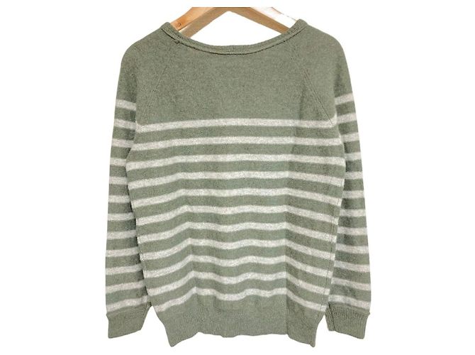 Autre Marque Pullover in maglia a righe 100% Cashmere Ron Herman - vista 2