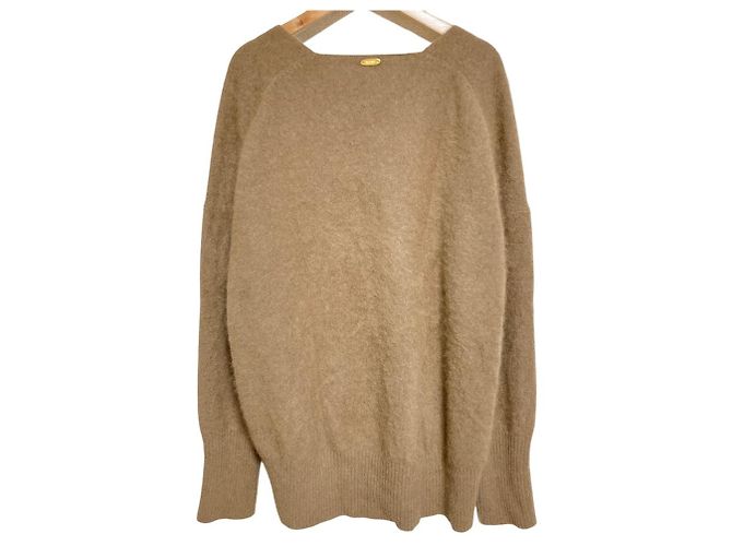 Autre Marque MUSE de Deuxieme Classe FUWA Shaggy V Neck Pullover Knit - vista 2