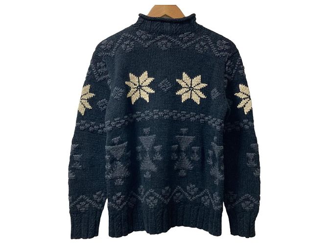 Pull à col roulé en maille Polo Sport Ralph Lauren Flag - vue 3