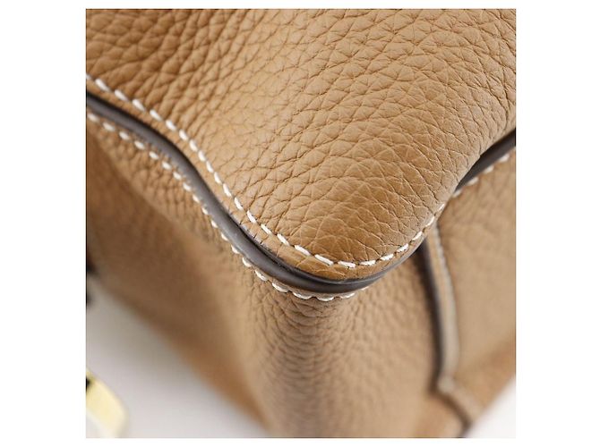 Borsa a mano Delvaux Cool Box MM in vitello - vista 4