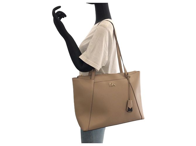 Borsa Tote in pelle Michael Kors - vista 7
