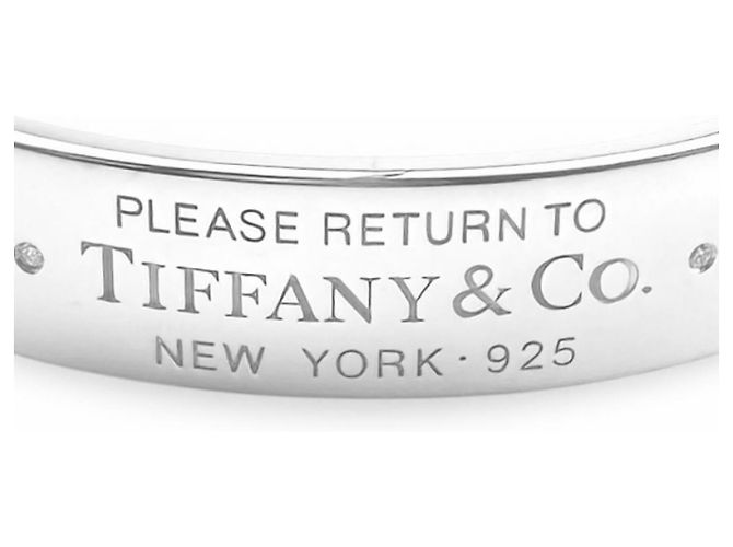 Bracciale Rigido in Argento Tiffany & Co. RTT Narrow - vista 4