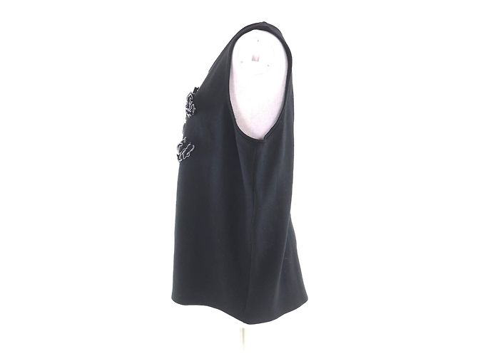 Camiseta de lana Chanel Camellia COCO - vista 2