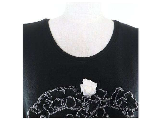 Camiseta de lana Chanel Camellia COCO - vista 4