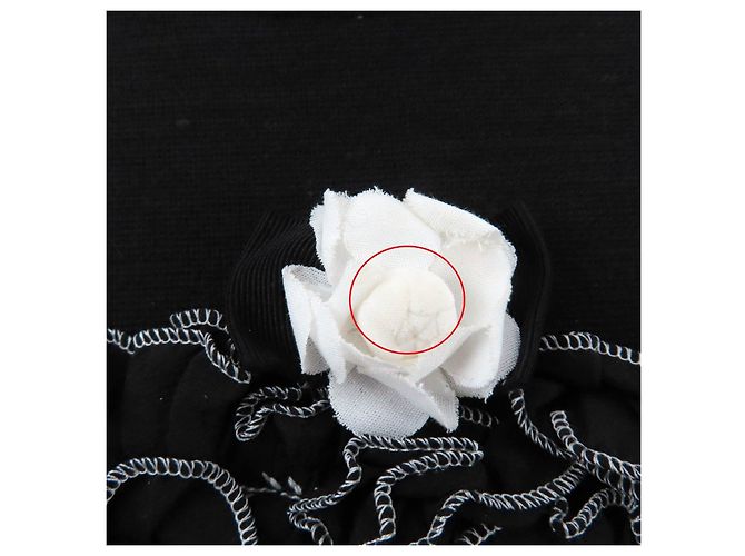 Camiseta de lana Chanel Camellia COCO - vista 9