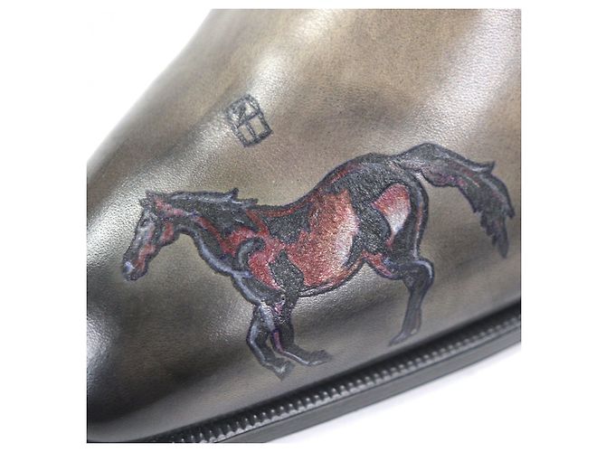 Berluti Alessandro Leder-Schuhe - Ansicht 6