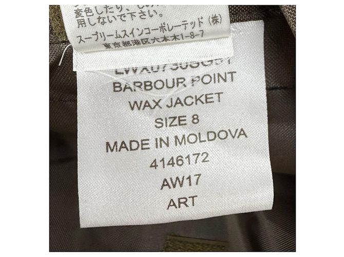 Giacca Barbour Spey Wax Cotton - vista 12