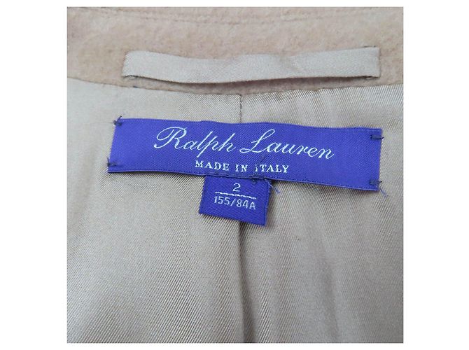 Abrigo Camel Ralph Lauren Purple Label - vista 8
