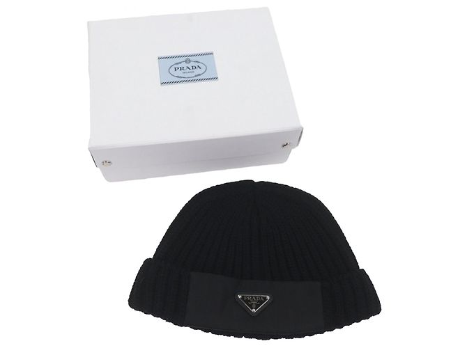 Prada Beanie aus Schurwolle - Ansicht 2
