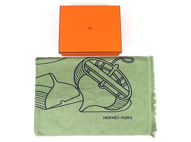 Hermès Hermes Yachting Plage Teresa Cotton Blanket - view 2