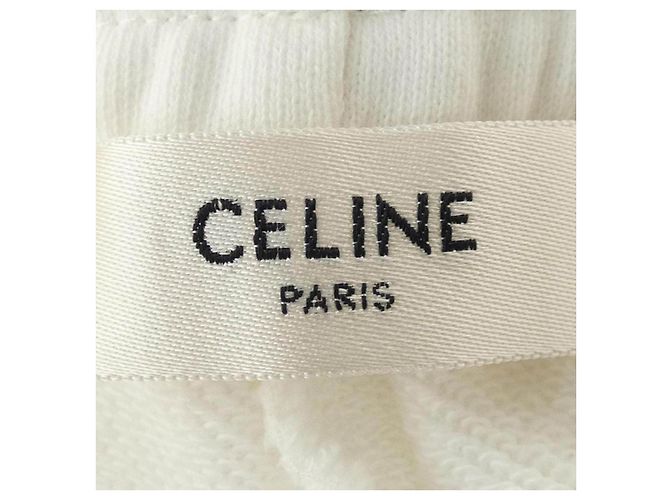 Céline CELINE Calças Jogger Bordadas - vista 4