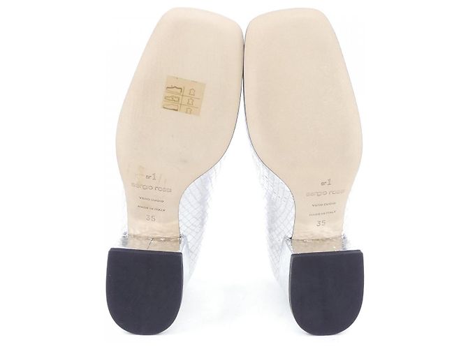 Autre Marque Sergio Rossi SR1 Leder-Pumps - Ansicht 4