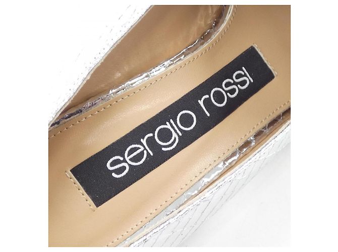Autre Marque Sergio Rossi SR1 Leder-Pumps - Ansicht 6