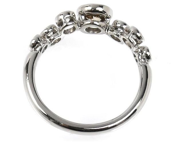 Autre Marque Anello in platino e diamanti Kashikey Pt900 - vista 4