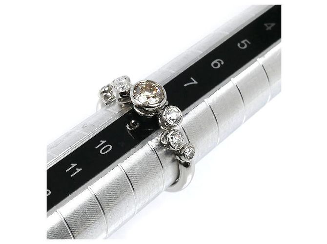 Autre Marque Anello in platino e diamanti Kashikey Pt900 - vista 6