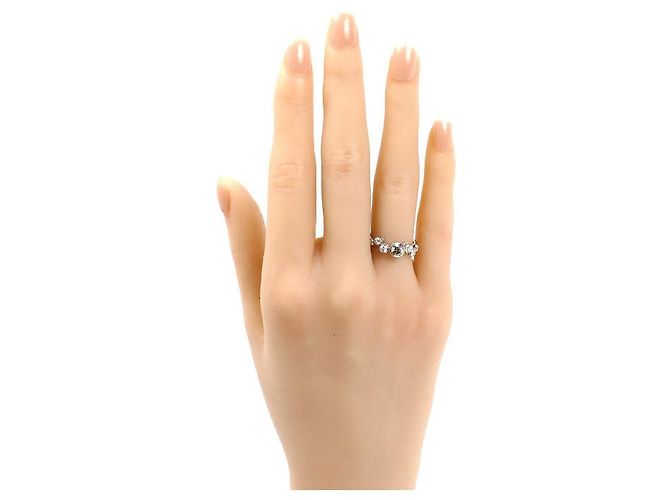 Autre Marque Anello in platino e diamanti Kashikey Pt900 - vista 7