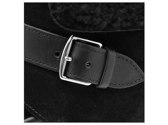 Hermès Botas Hemisphere em camurça e shearling Hermes - vista 2