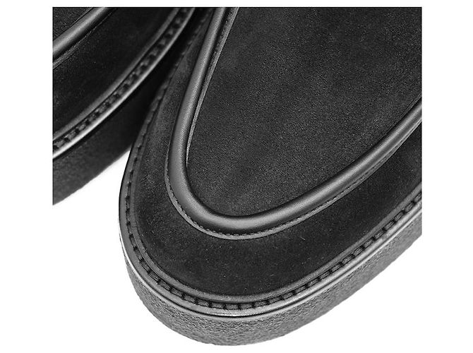 Hermès Botas Hemisphere em camurça e shearling Hermes - vista 3