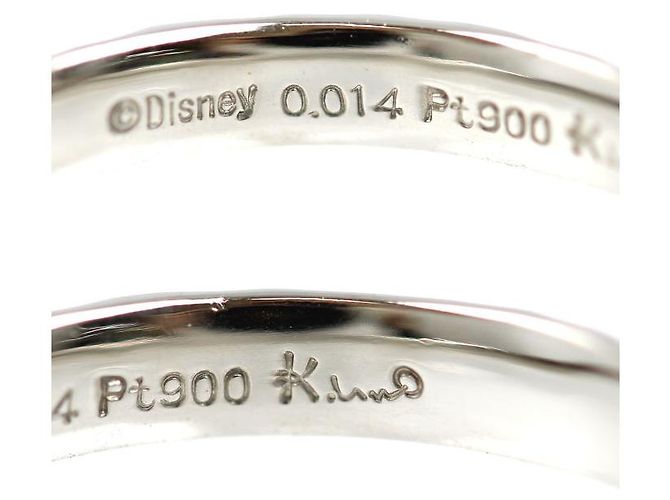 Autre Marque K.UNO Pt900 Platinum Disney Ring - Ansicht 5