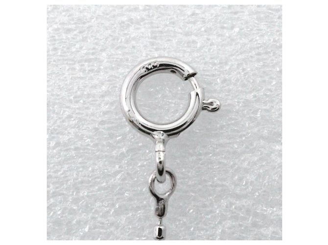 Autre Marque Collana in oro bianco K14 con diamanti - vista 4