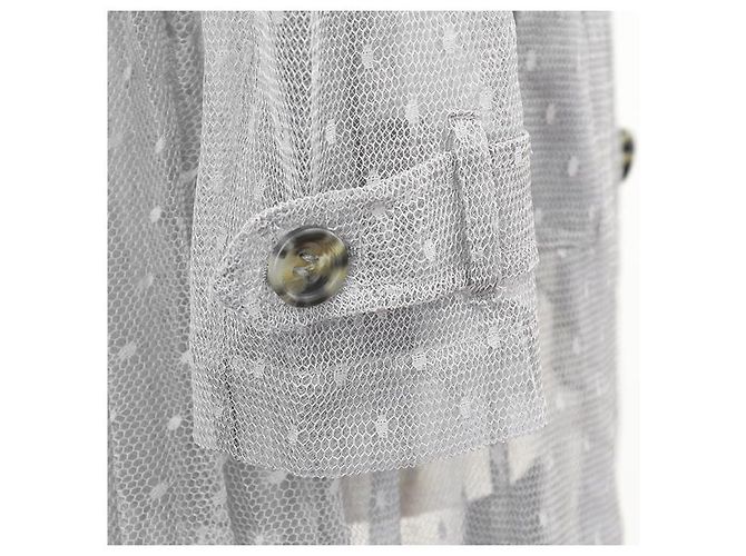 Autre Marque Trench Coat Red Valentino con bordados de encaje - vista 15