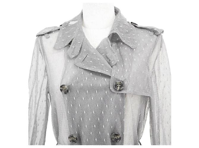 Autre Marque Trench Coat Red Valentino con bordados de encaje - vista 2