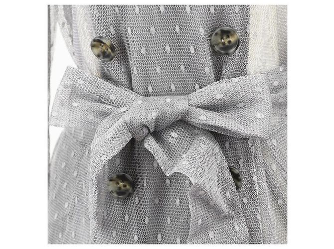 Autre Marque Trench Coat Red Valentino con bordados de encaje - vista 4