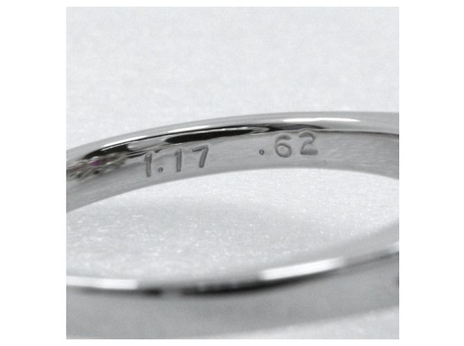 Autre Marque Pt900 Platinum Ruby Diamond Ring - view 3