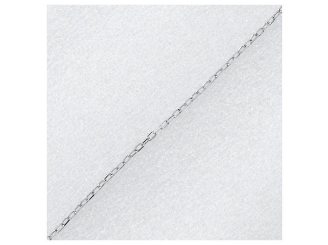 Autre Marque Collana in oro bianco K10 con opale e diamante - vista 4