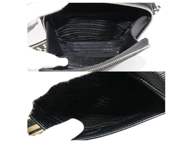 Bolsa de Ombro Prada em Couro - vista 4