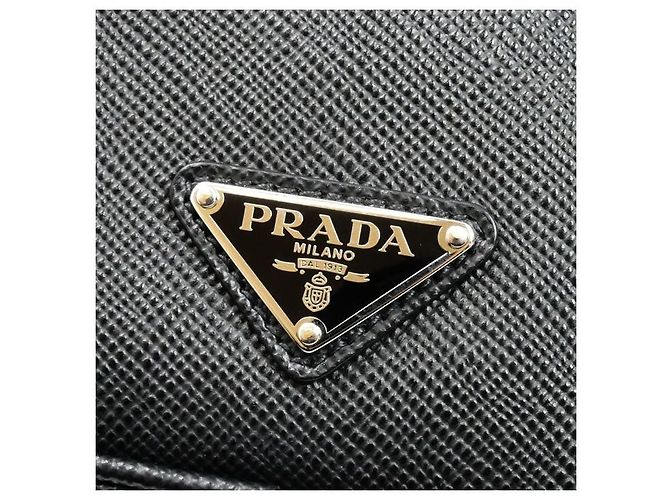 Bolsa de Ombro Prada em Couro - vista 7