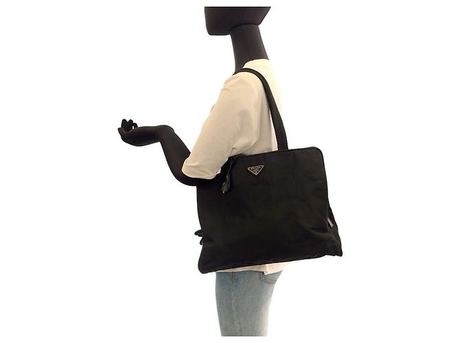 Tote Sac cabas Prada Tessuto Nylon - vue 7
