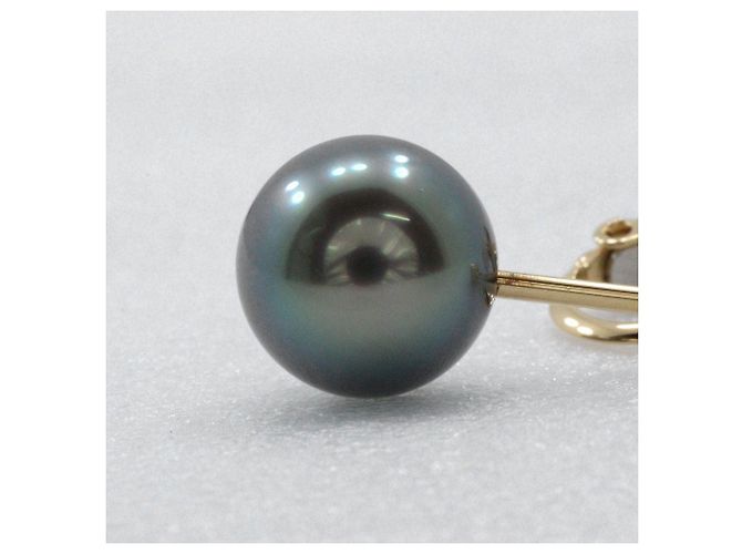 TASAKI Au750 Perlen-Diamant-Ohrringe - Ansicht 7