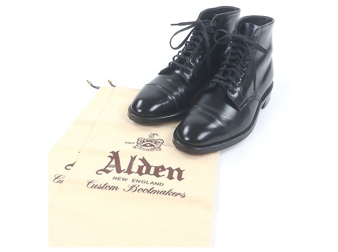 Autre Marque Stivali Stringati Alden Cordovan - vista 2