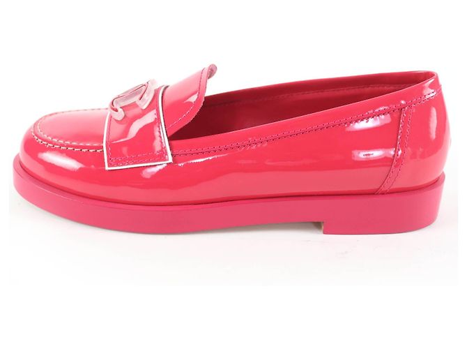 Mocassins en cuir verni Chanel - vue 5