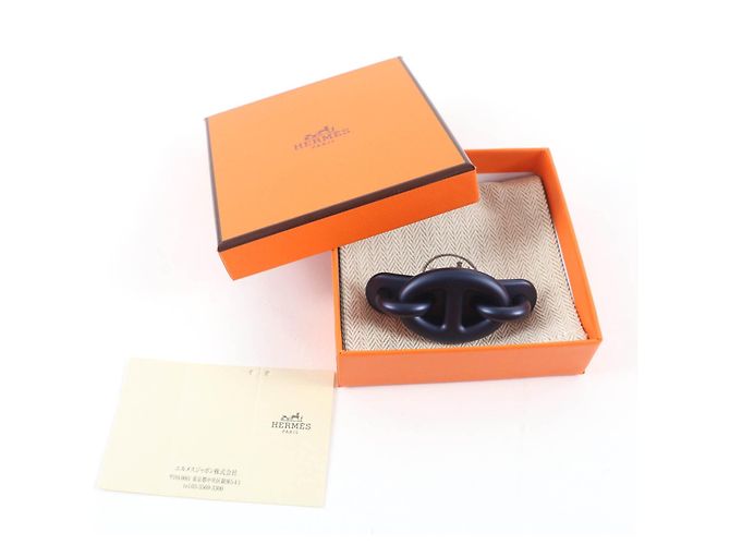 Hermès Hermes Valletta Tori Mayon PM Aluminum Haarschmuck - Ansicht 2