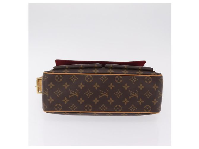 Cité LOUIS VUITTON Monogram Viva Cite GM Shoulder Bag M51163 LV - vista 12