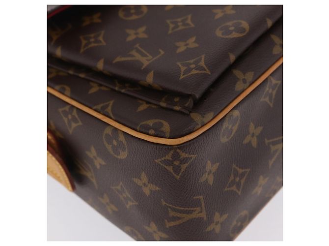 Cité LOUIS VUITTON Monogram Viva Cite GM Shoulder Bag M51163 LV - vista 13