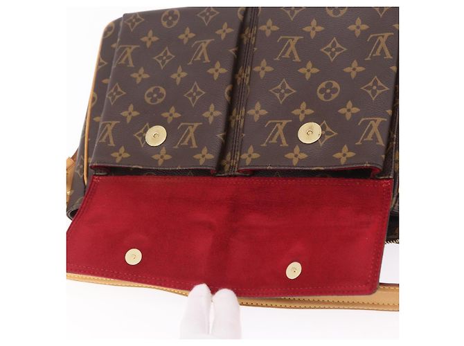 Cité LOUIS VUITTON Monogram Viva Cite GM Shoulder Bag M51163 LV - vista 23