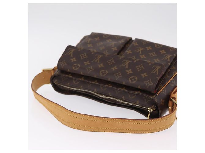 Cité LOUIS VUITTON Monogram Viva Cite GM Shoulder Bag M51163 LV - vista 9