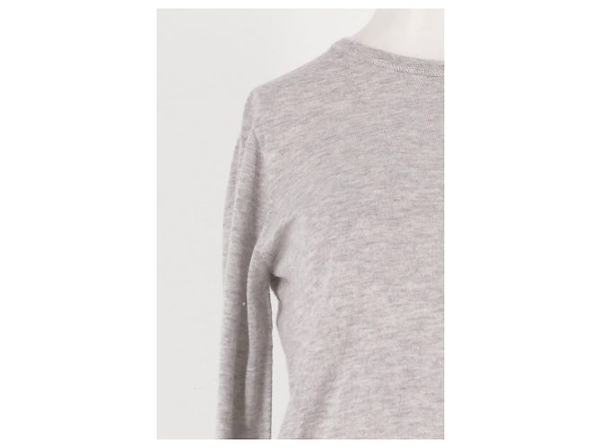 Autre Marque Pull en cachemire gris - vue 6