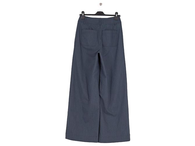 Sessun Weite Hose in Marineblau - Ansicht 2