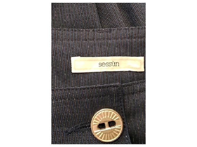 Sessun Weite Hose in Marineblau - Ansicht 5