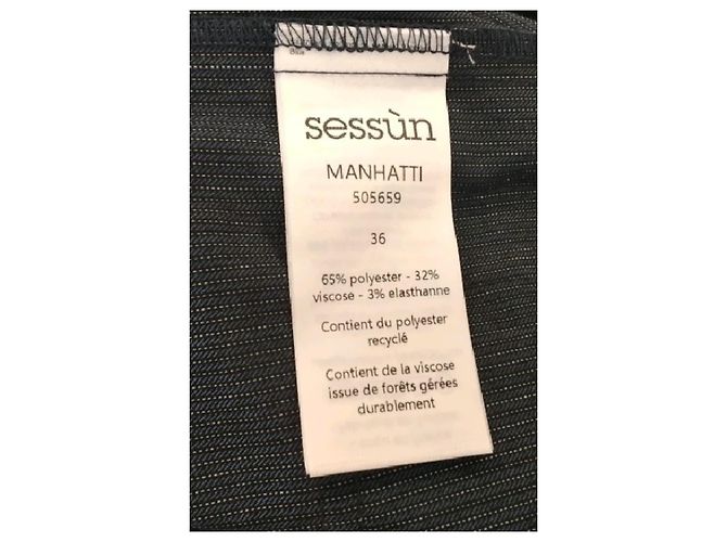 Sessun Weite Hose in Marineblau - Ansicht 6