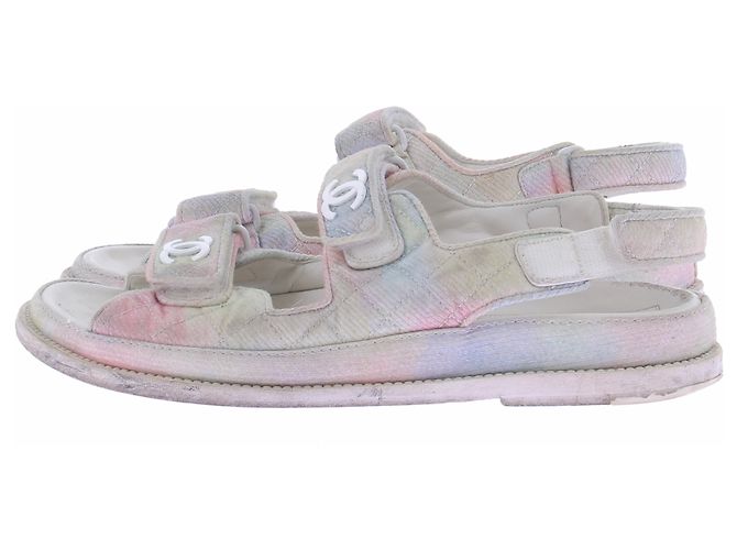 Chanel Dad-Sandalen mit Farbverlauf - Ansicht 2