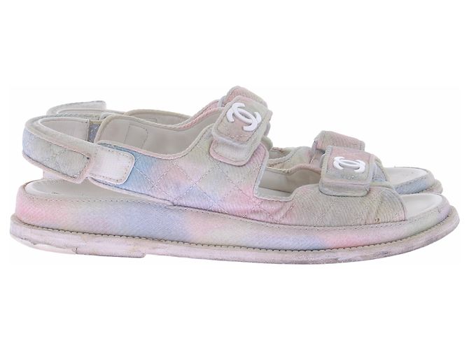 Chanel Dad-Sandalen mit Farbverlauf - Ansicht 3