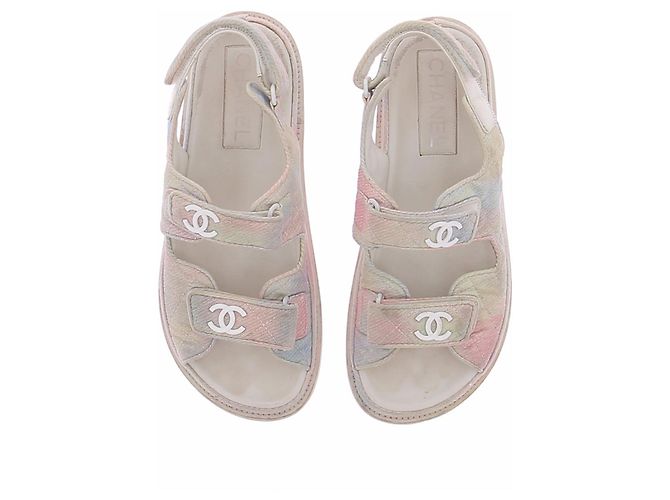 Chanel Dad-Sandalen mit Farbverlauf - Ansicht 6