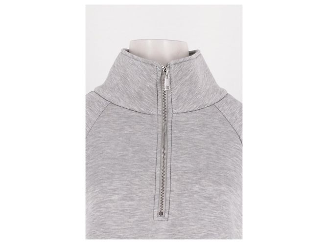 Sweatshirt de corte reto cinzento Rotate - vista 5